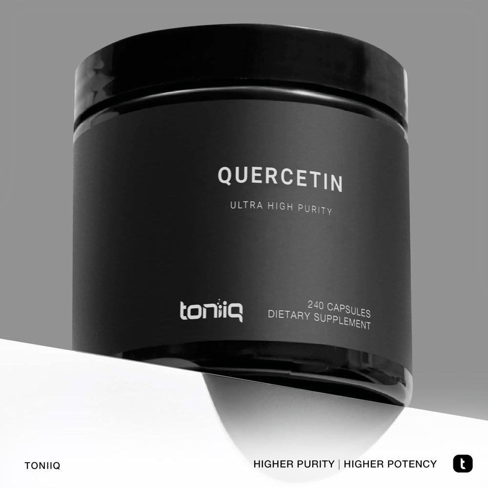Toniiq Quercetin GMP facility image signals USA-made manufacturing.