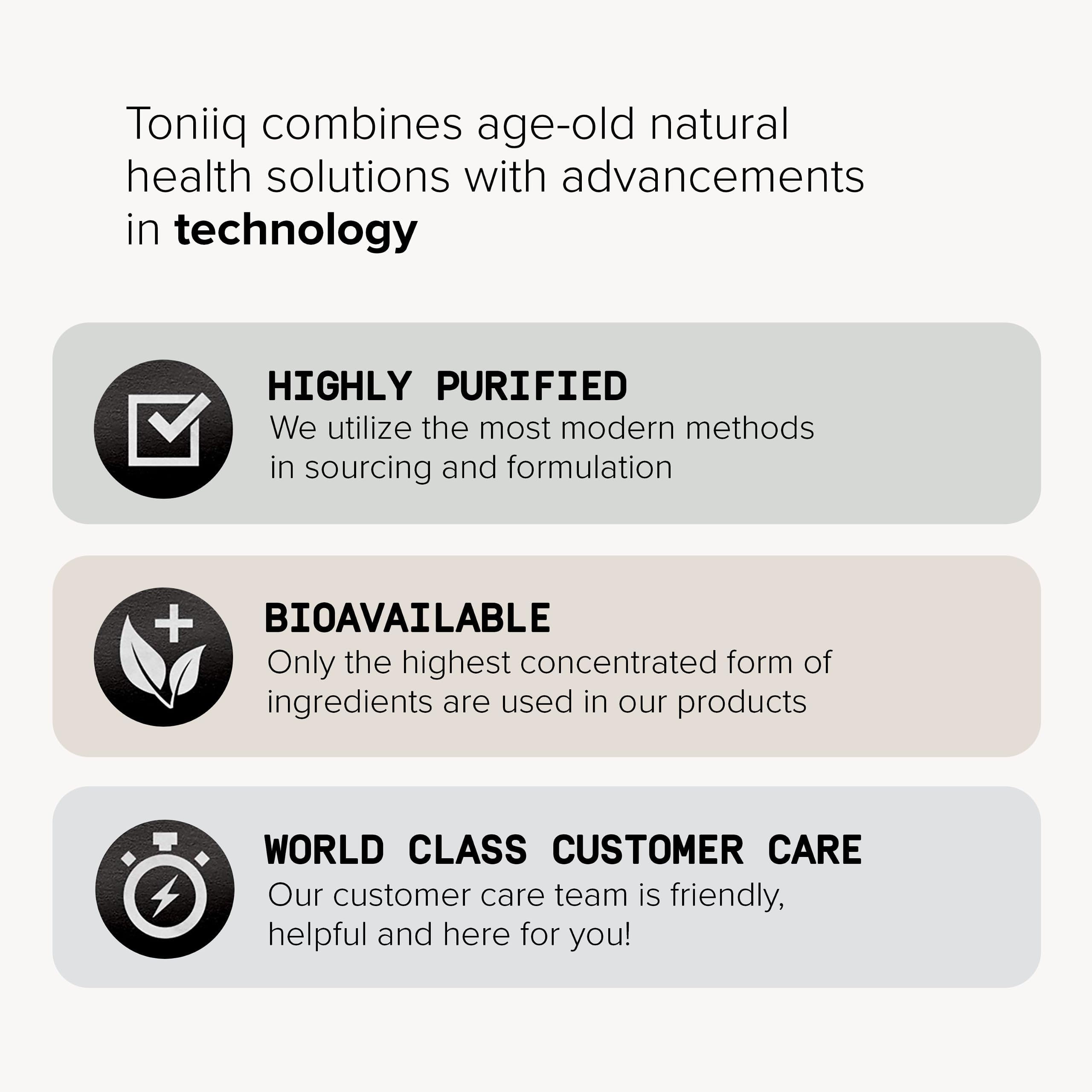 Toniiq Quercetin manufacturing in USA GMP facility