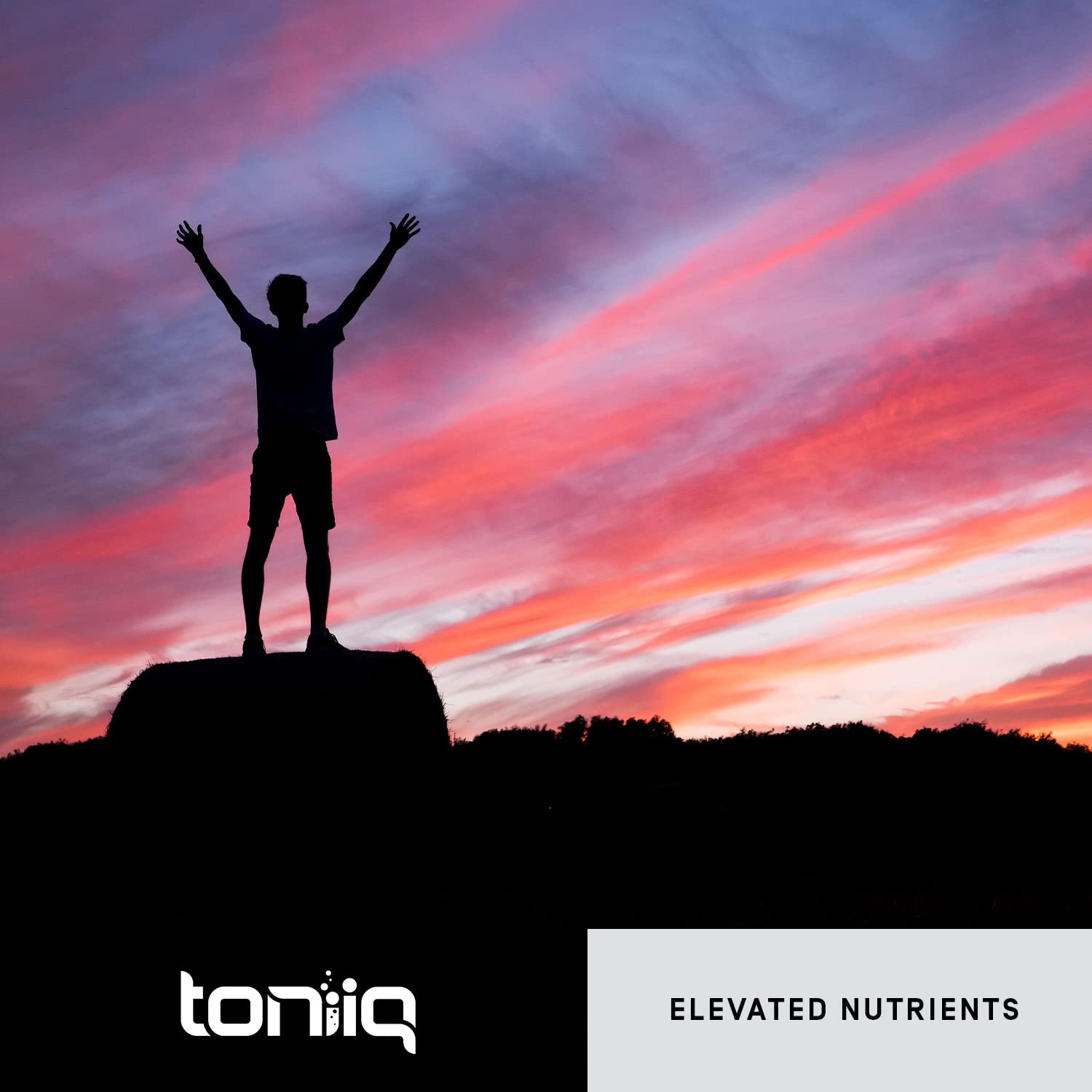 Toniiq Resveratrol Blend daily-use dose image implies simple routine.