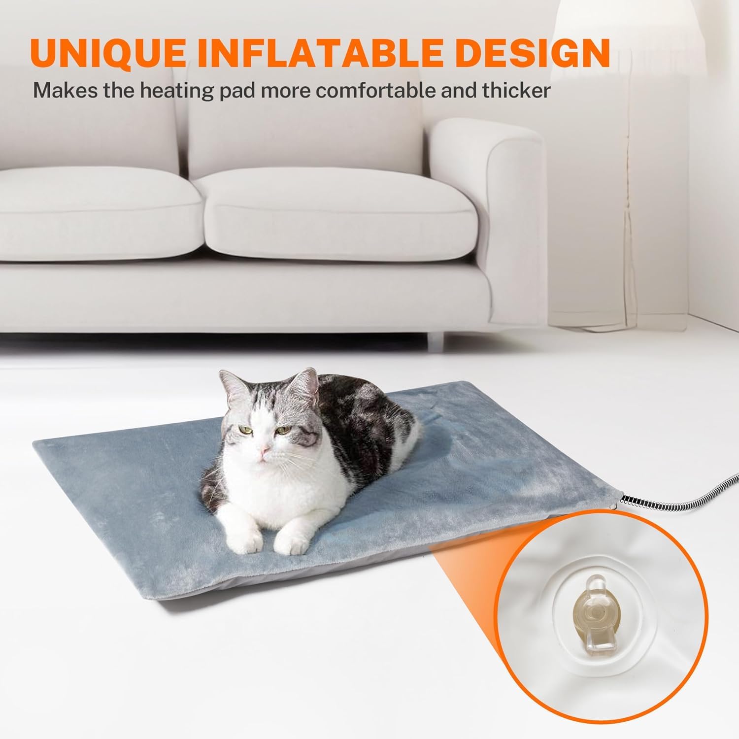 Toozey waterproof inner pad resists moisture for outdoor use.