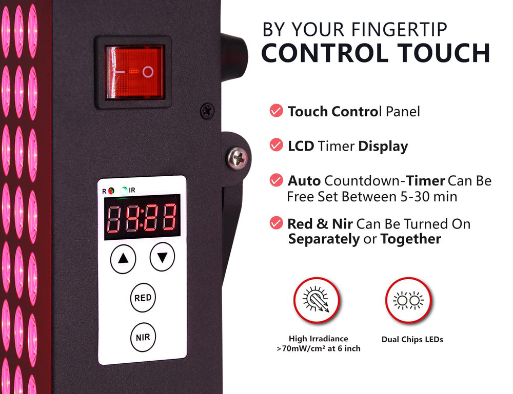 Topcupro 300W high-irradiance red light device.