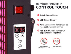 Topcupro 300W high-irradiance red light device.
