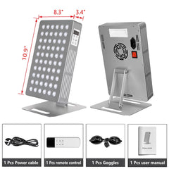 Topcupro near infrared light panel providing deeper warmth and comfort.