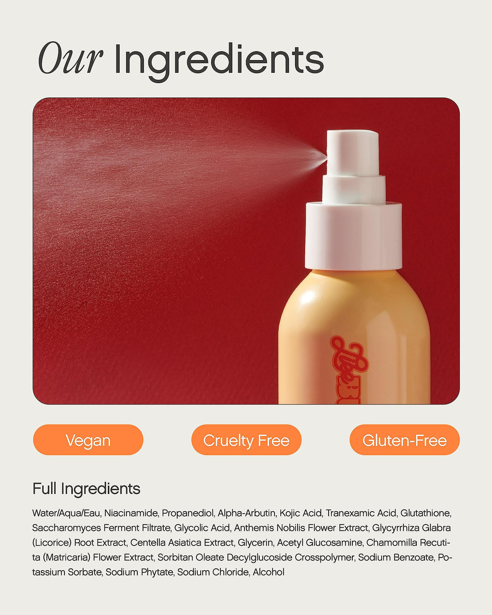 Topicals Like Butter Mist travel-size bottle ideal for daily hydration on the go.