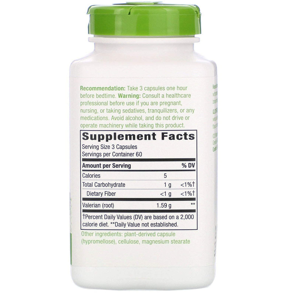 TopNaturePlus valerian root pack image showing two bottles for easy nightly use.