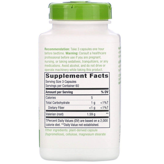 TopNaturePlus valerian root pack image showing two bottles for easy nightly use.