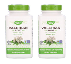 TopNaturePlus valerian root 1590mg bottle for a calming bedtime routine.