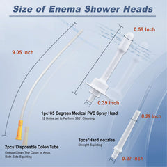 TopQuaFocus disposable colon tubes enhance hygienic convenience.