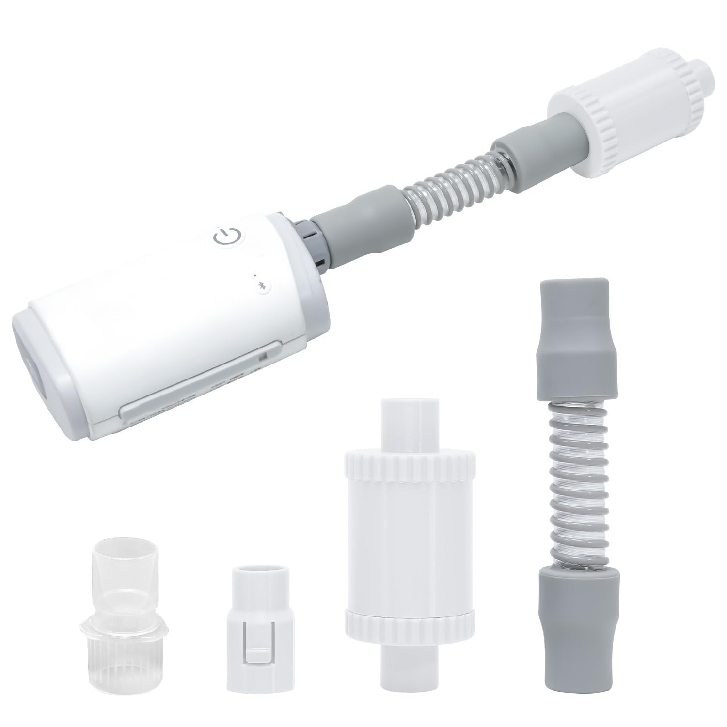 Tordale AirMini muffler packaging showing compact, travel-friendly design for noise reduction.