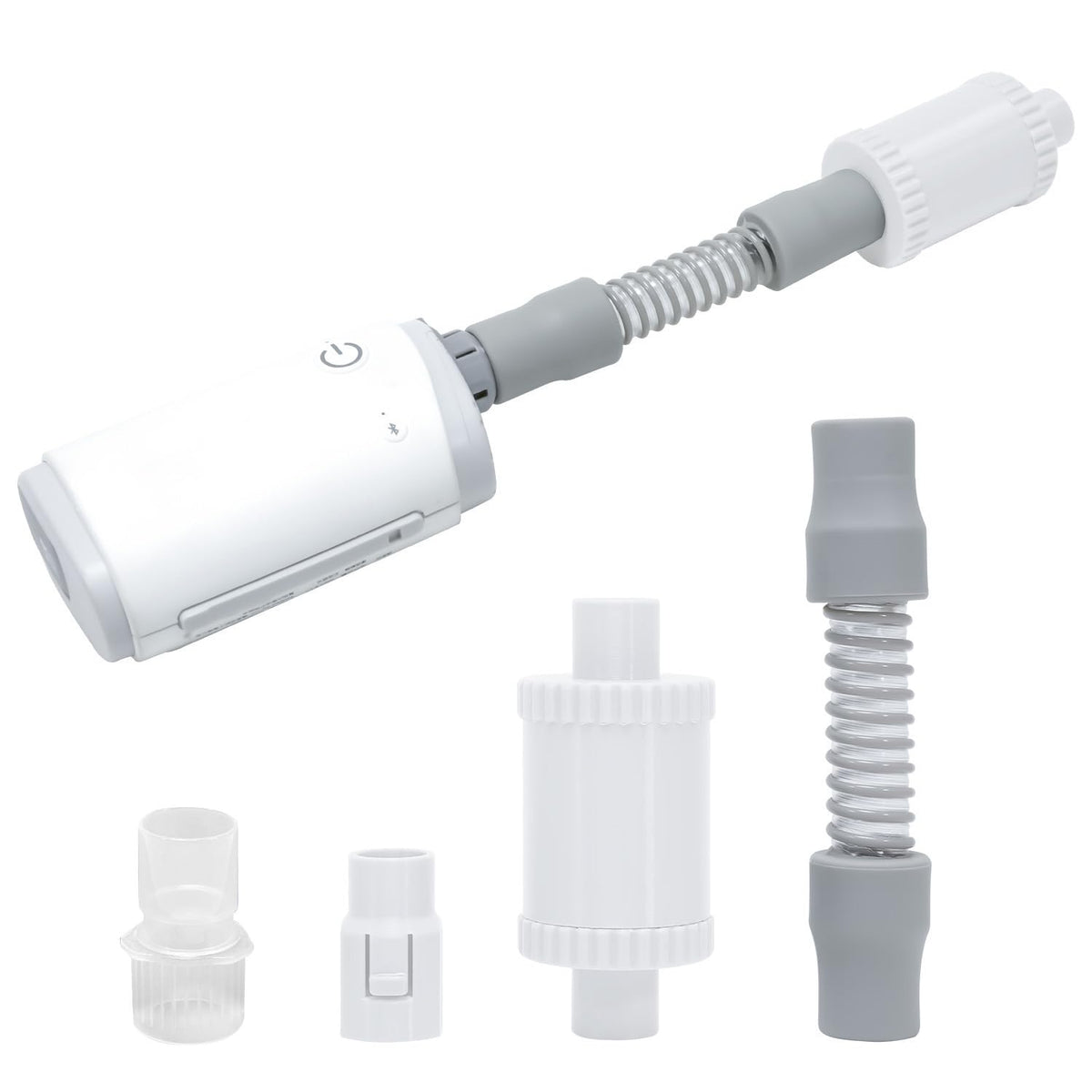 Tordale AirMini muffler packaging showing compact, travel-friendly design for noise reduction.