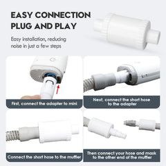 Tordale CPAP hose 22mm compatibility enabling easy integration with standard tubing.
