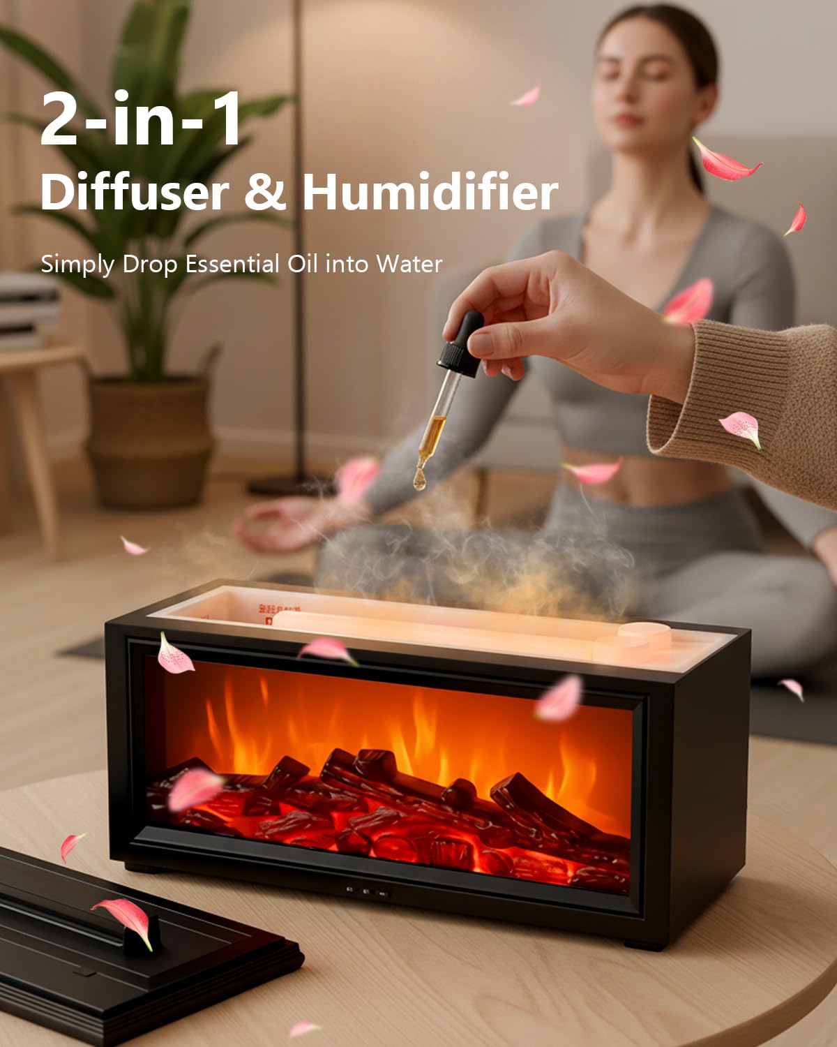 Torlaist diffuser offers up to 10 hours of continuous aroma and humidity.