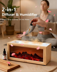 Torlaist aroma diffuser delivering smooth mist for a calmer space.