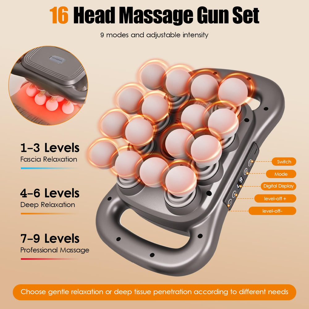 TOSEFES red light heat therapy soothes tight muscles