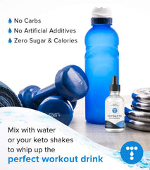 Travel pack of Ketolyte ready for on-the-go hydration.