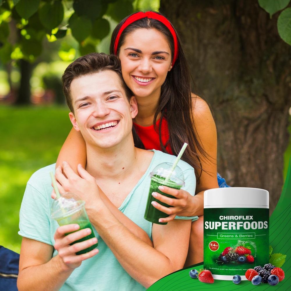 Lifestyle scene featuring Total Tea Green Powder for daytime vitality.