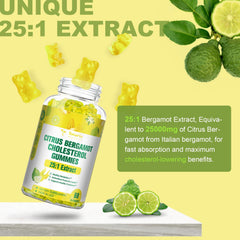 Totaria 25:1 bergamot extract label emphasizing concentrated formula