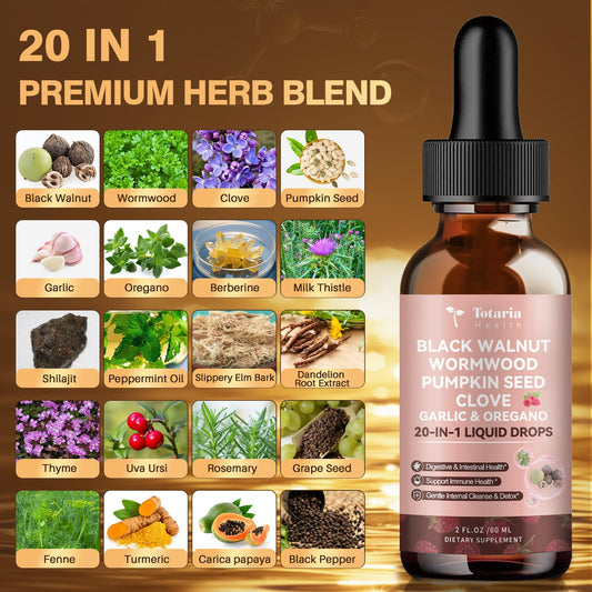 Totaria tincture dropper closeup enabling precise dosing for daily relief