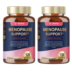 Totaria 40in1 menopause bottle supports balanced hormones and potential hot flash relief.
