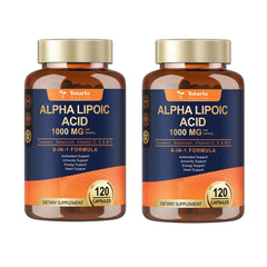 Totaria Alpha Lipoic Acid bottle front with label illustrating quality and antioxidant focus