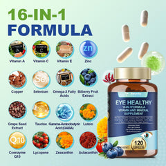 Totaria AREDS 2 capsules close-up for easy daily intake