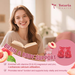 Totaria vegan pectin-based gummies with zero added sugar