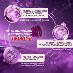 Totaria collagen hydrolyzed gummies bottle label highlighting joint support