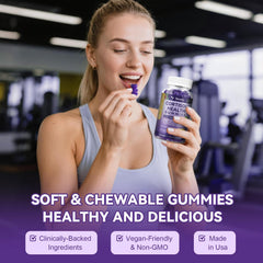 Totaria Cortisol Gummies packaging display for daily stress support.