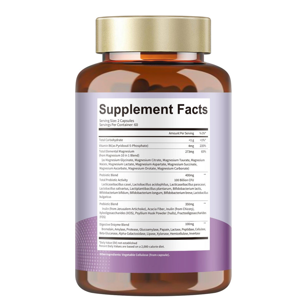Totaria digestive enzymes aiding breakdown and comfort after meals