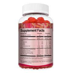 Totaria fiber gummies closeup shows soft texture and natural sweetening.