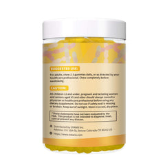 Totaria Pineapple Fiber Gummies bottle closeup showing pleasant texture for daily enjoyment.