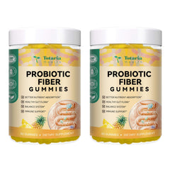 Totaria Pineapple Fiber Gummies bottle front view for daily fiber support.