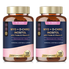 Totaria Inositol 40:1 bottle with capsules for daily balance.