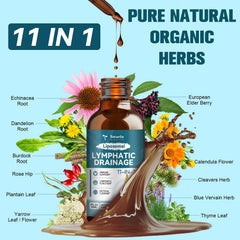 Totaria Liposomal Drops label closeup showing organic 11-in-1 blend