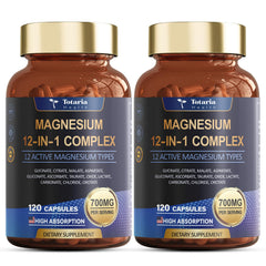 Totaria Magnesium Complex bottle front for daily wellness support