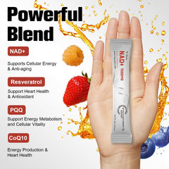 Totaria NAD with black pepper extract to boost bioavailability.