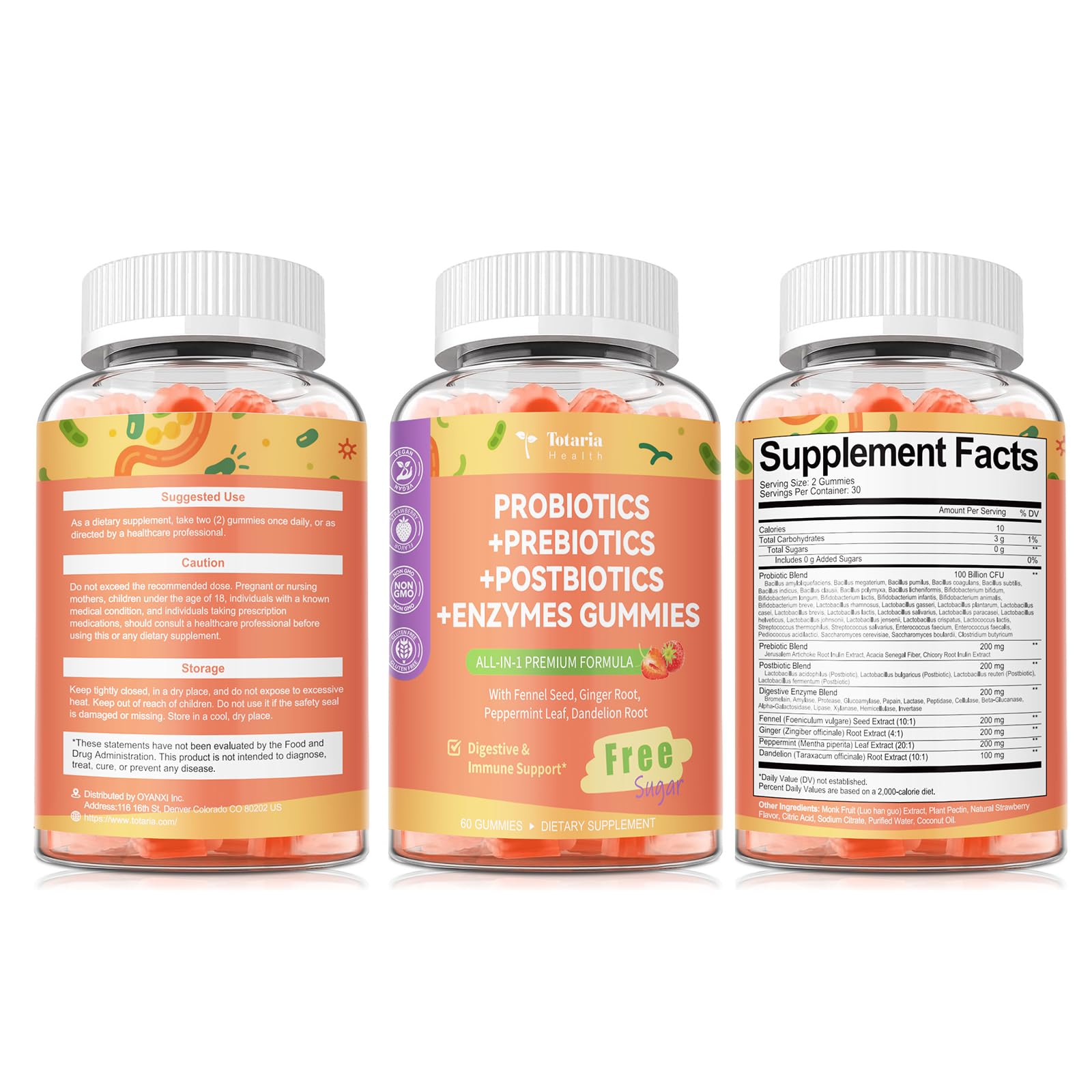 Totaria digestive-enzymes visual points to enhanced nutrient breakdown.