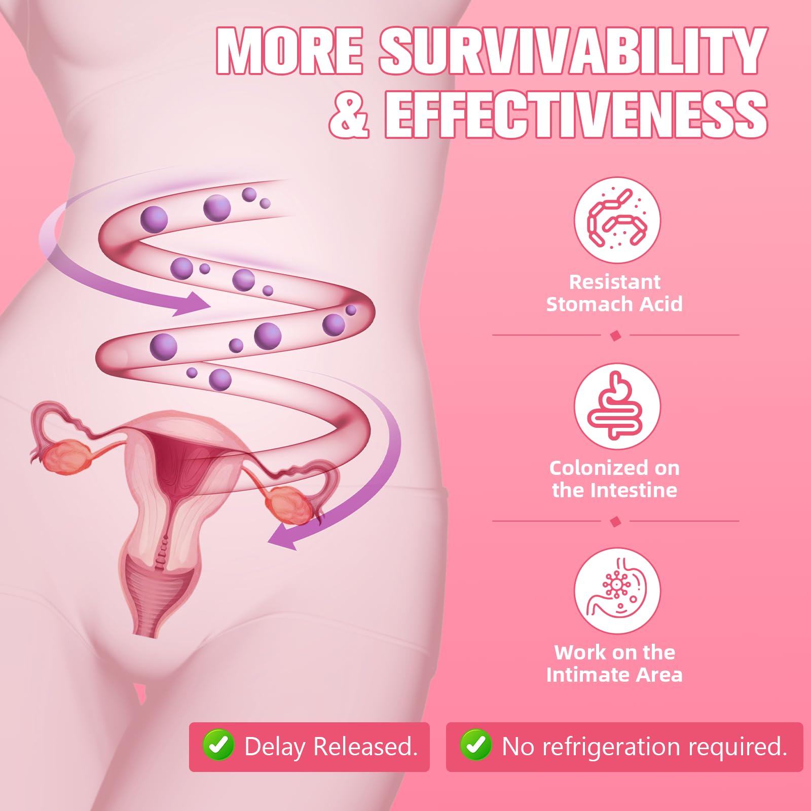 Totaria vaginal pH balance probiotics for intimate health.