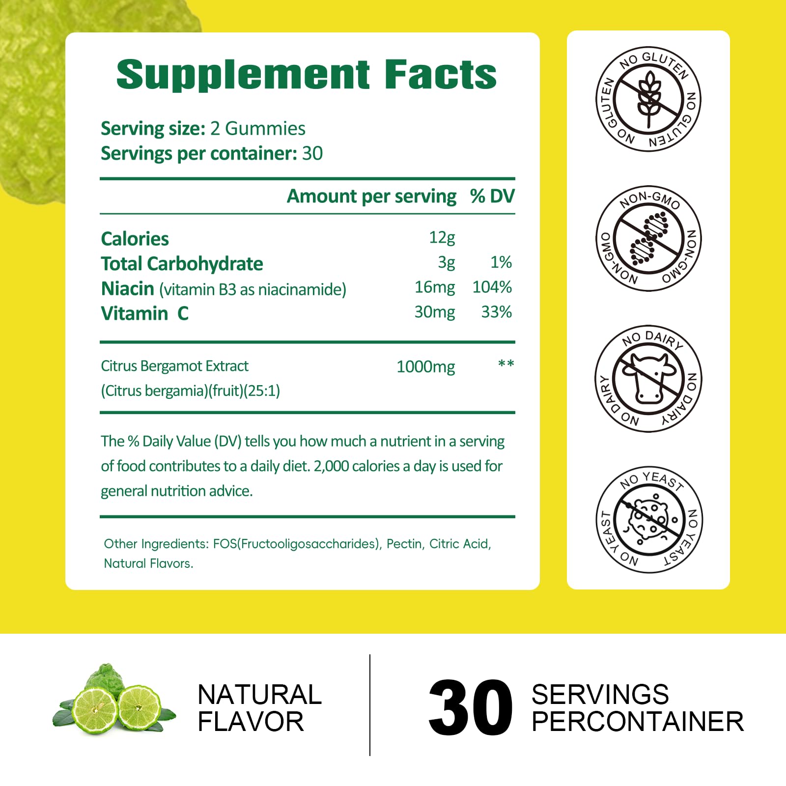 Totaria vegan sugar-free pectin symbol and usage indication