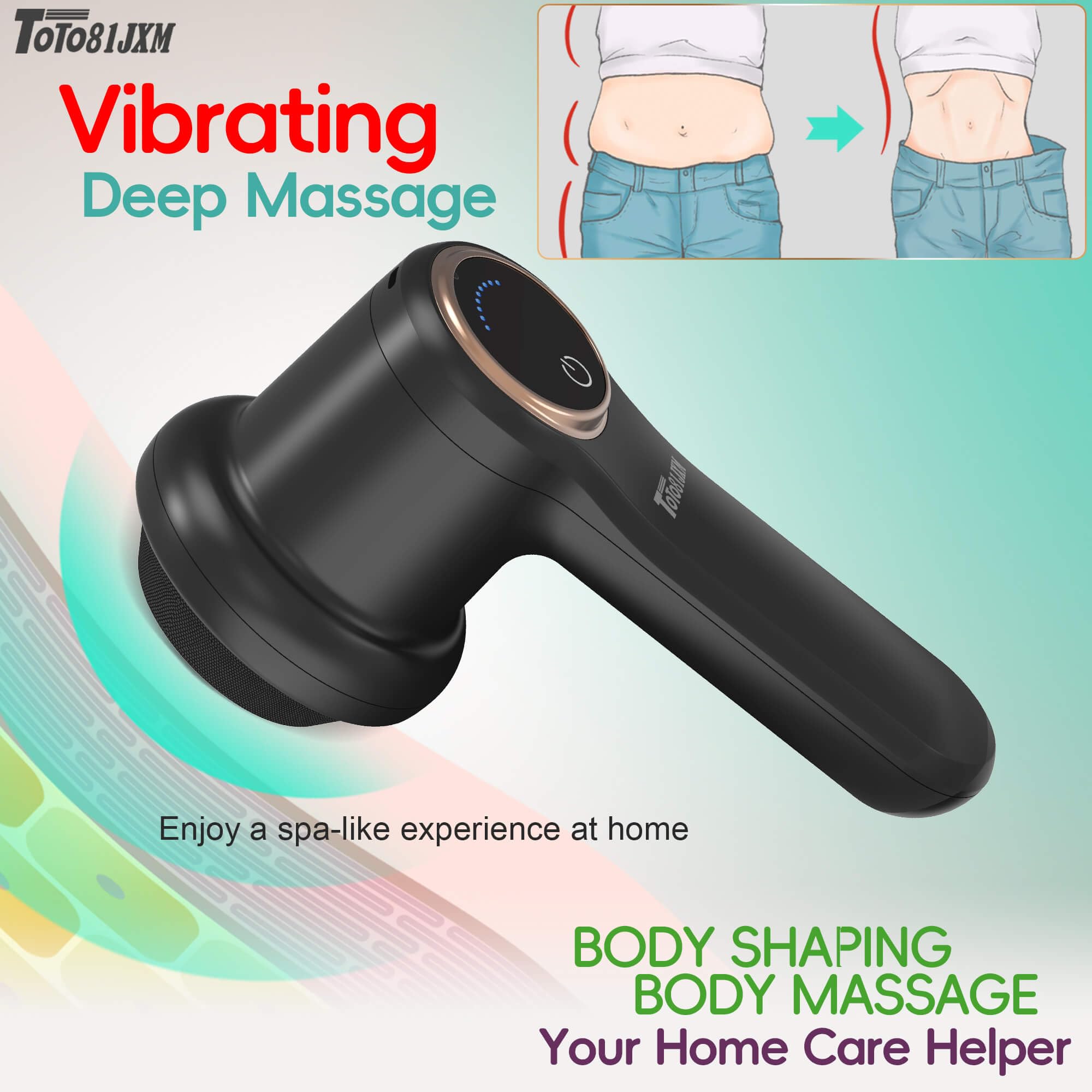 TOTO81JXM 8-head massage heads for customizable, multi-angle relief