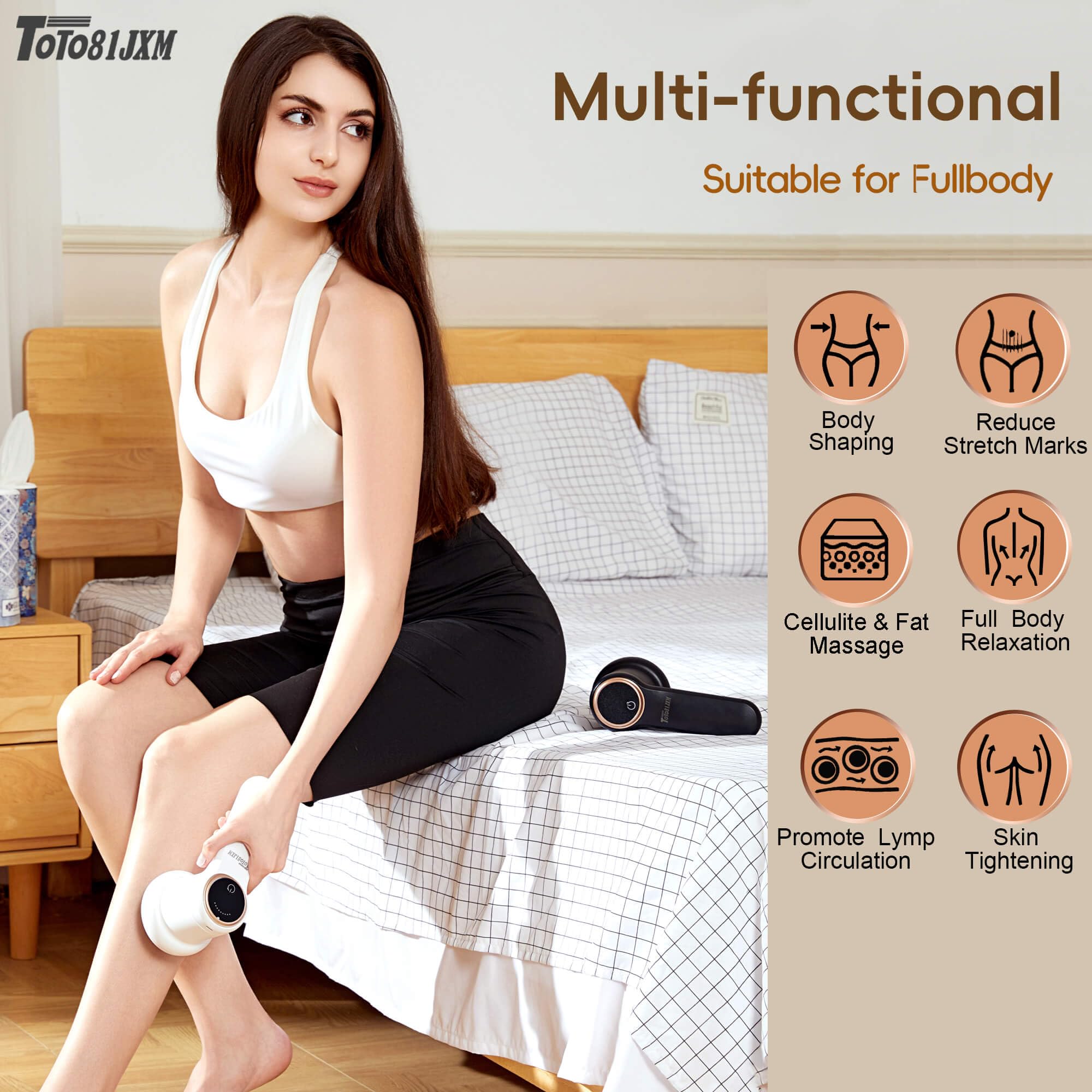 TOTO81JXM lymphatic drainage massage for enhanced lymph flow and post-workout recovery