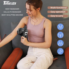 TOTO81JXM rotary intensity control for personalized deep tissue relief at home.