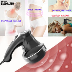 TOTO81JXM wide massage head targets larger areas like abdomen and thighs.