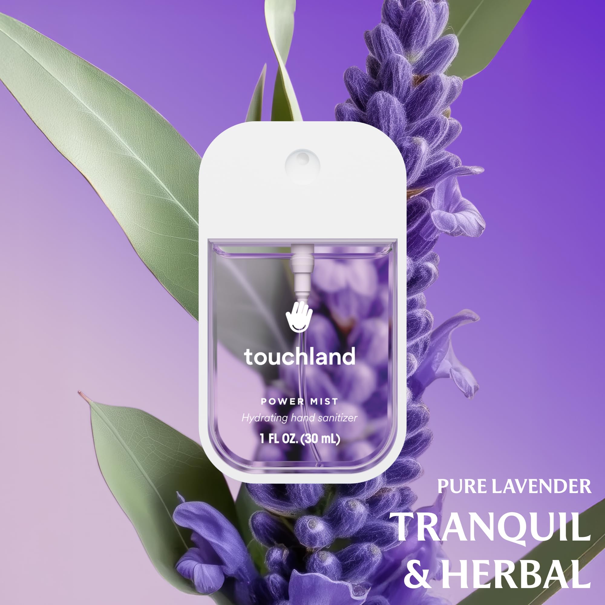 Touchland BLOSSOM Applelicious bottle features crisp fruit scent and hydration.