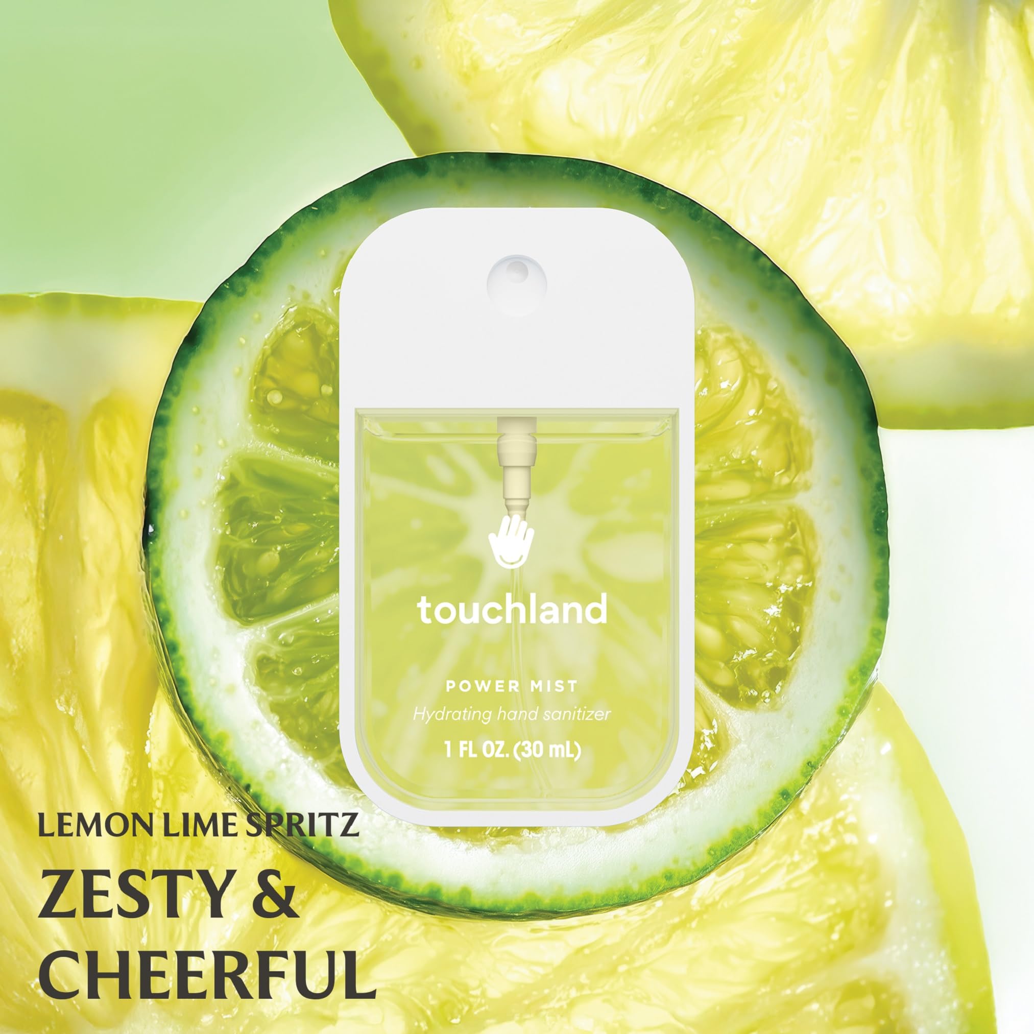 Touchland Aloe You sanitizer spray, hydrating formula for everyday use.