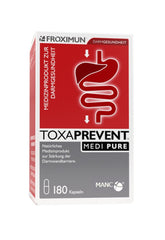 Toxaprevent MEDI PURE 180 capsules bottle for daily gut support