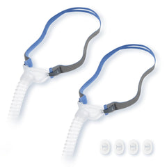 TOY MANIAC P10 frame and headgear assembly provides a secure nighttime fit.
