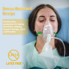 TOYASIX Oxygen Tubing 25-foot length offers flexible room to maneuver.