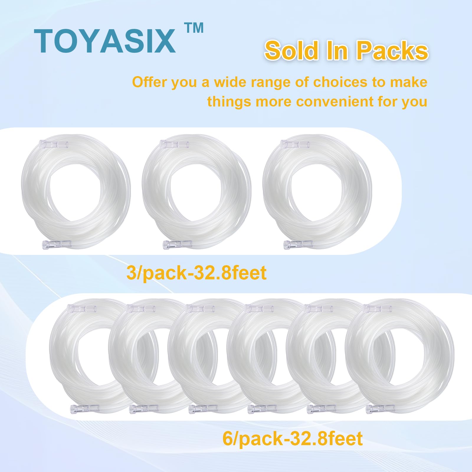 TOYASIX value-pack offers multiple lengths for easy replacements