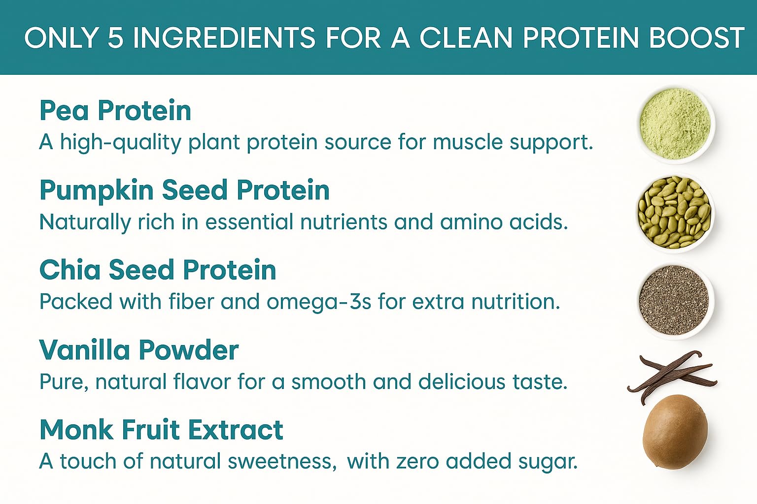 TOZZY Organic Yellow Peas closeup emphasizes clean, pea-based protein source.